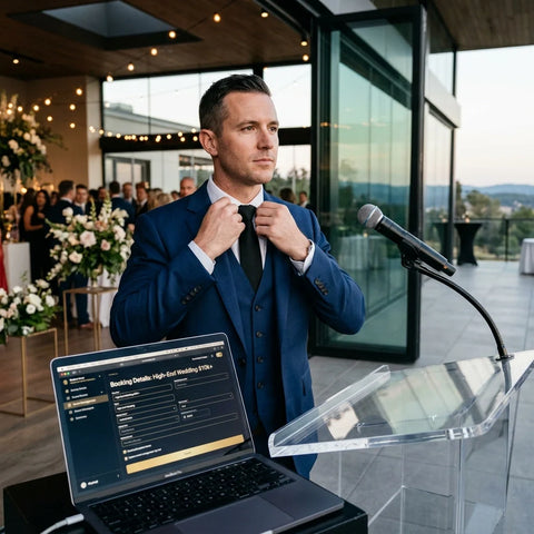 The High-End Wedding Blueprint: How to Book Gigs in the $10k+ 'Comfort Zone'