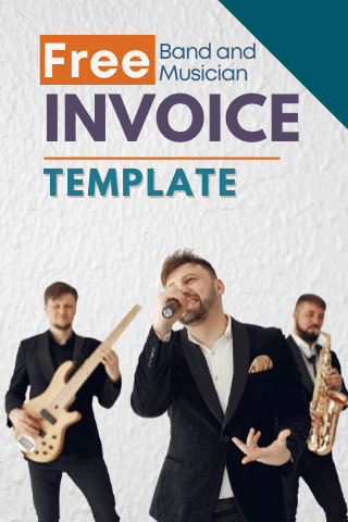 band and musician invoice template