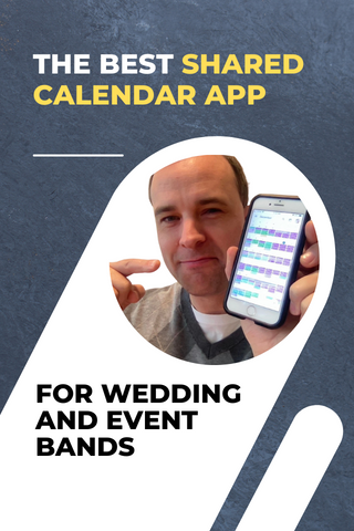 best shared calendar app for wedding and event bands