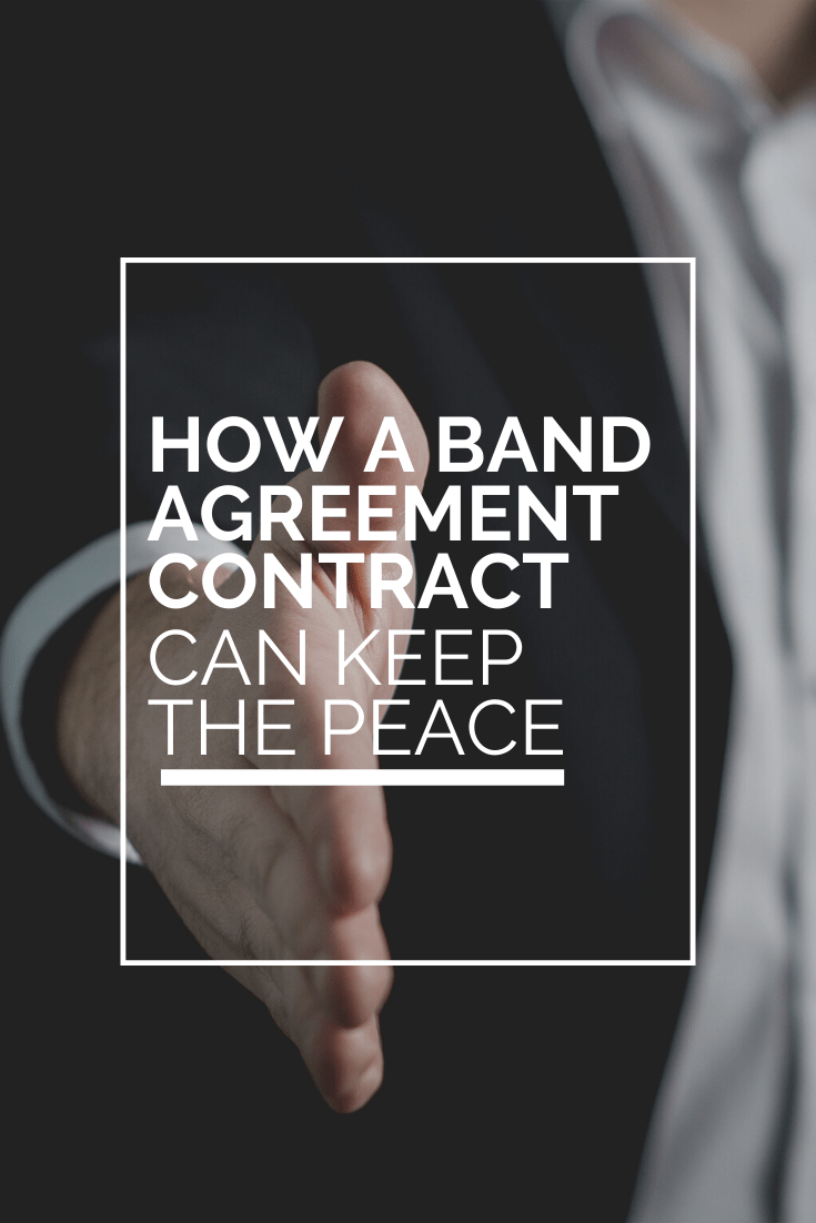 band member contract - keep your band members happy