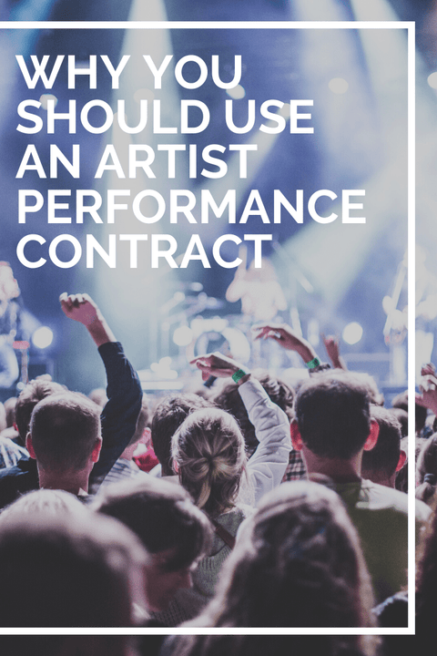 artist performance contract